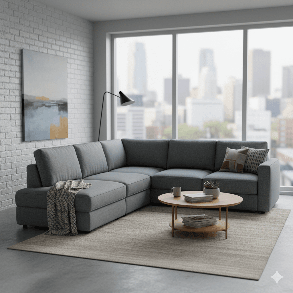 The Perfect Match: Dust Resistant Wool Sofa for Rental and High-Turnover Environments